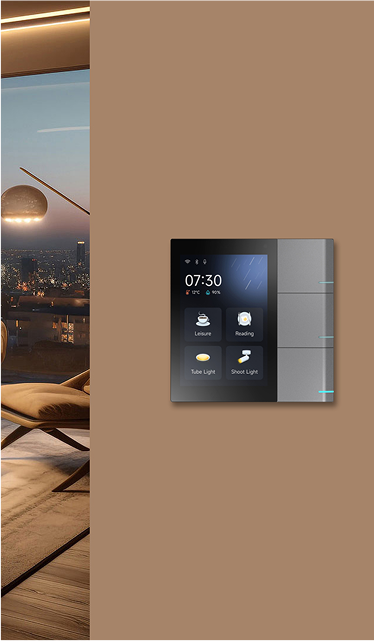 Smart home touch panel