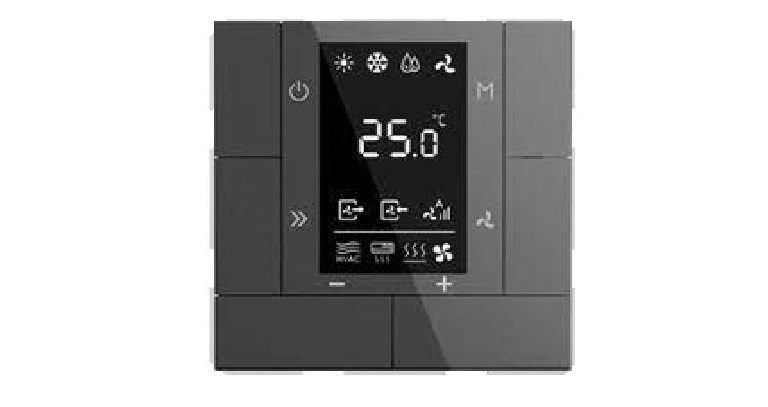 KNX Multi-functional Thermostat, 55mm