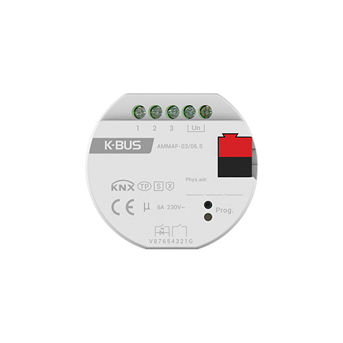 KNX Gateway for IR, Flush Mounted, 2-Fold