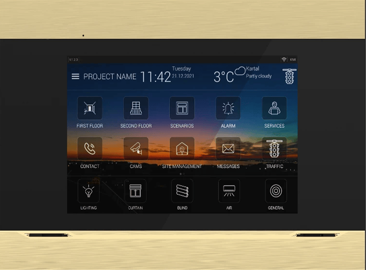 KNX Smart Touch Panel Series